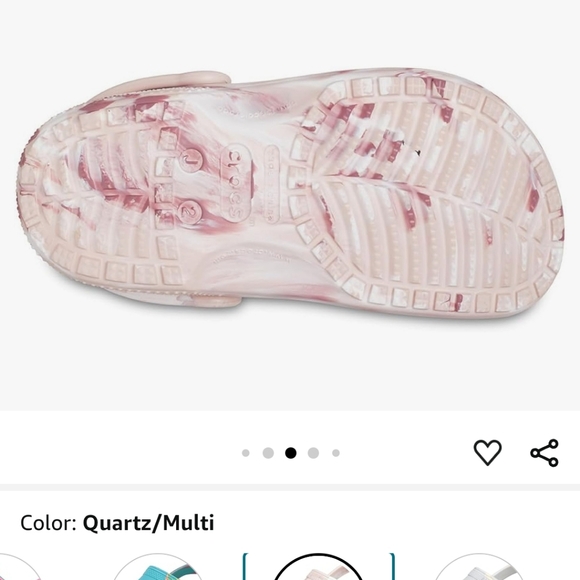 Crocs Toddler Classic Marbled Clog - Picture 4 of 5